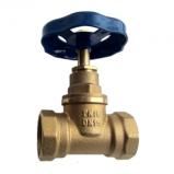 Клапан (вентиль) латунный 15Б3р ДУ-40 фото | shop-crystal.ru