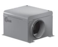 Шумоизолированный вентилятор Salda AKU 125 EKO фото | shop-crystal.ru