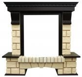 Портал Royal Flame под классический очаг Pierre Luxe (шампань) фото | shop-crystal.ru