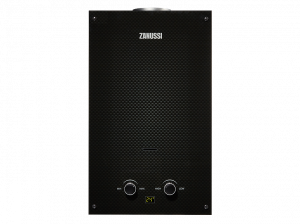 Колонка газовая Zanussi GWH 10 Fonte Glass Carbon фото | shop-crystal.ru