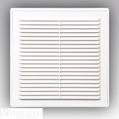 1515 Р белая пластиковая вентиляционная решетка разборная фото | shop-crystal.ru