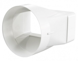 913 СПС 90х220/d150 соединитель прямой симметричный  пластиковый фото | shop-crystal.ru