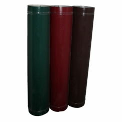 Воздуховод (труба) ф130 0,5 м коричневый
из оцинкованной стали фото | shop-crystal.ru