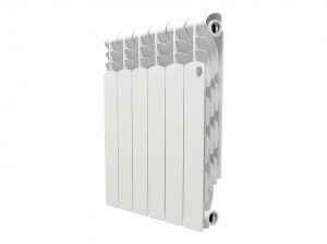 Радиатор алюминиевый Royal Thermo Revolution 500 - 6 секц. фото | shop-crystal.ru