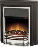 Камин EWT Dimplex Brockman chrome фото | shop-crystal.ru