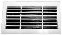 Решётка с фиксированными жалюзями Арктос АЛН 300*150 фото | shop-crystal.ru