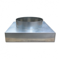 Адаптер 305х305хф160 верхняя врезка
из оцинкованной стали фото | shop-crystal.ru