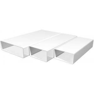 9020 ВП 90х220 L-2000 воздуховод прямоугольный пластиковый фото | shop-crystal.ru