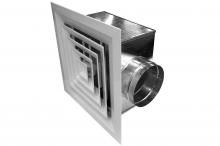 Клапан расхода воздуха для решетки 4 CA 450х450 Shuft D 306х306 фото | shop-crystal.ru