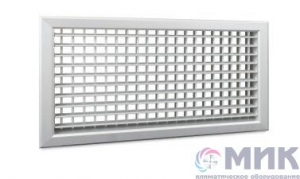 Решётка с регулируемыми жалюзями Systemair NOVA-A-2-2-1000*100-H-W фото | shop-crystal.ru