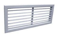 Решётка с фиксированными жалюзями Арктос АЛН-К 400*150 фото | shop-crystal.ru