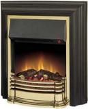 Камин EWT Dimplex Brockman brass фото | shop-crystal.ru