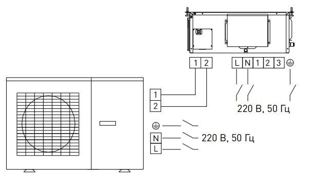 1u48ls1eab s haier схема подключения