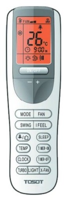 Сплит-система Tosot T09H-SLEu2/I / T09H-SLEu2/O фото | shop-crystal.ru