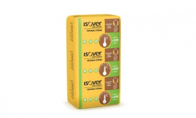 Утеплитель Isover Изовер Тёплые Стены фото | shop-crystal.ru