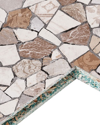 ЛВДСПШ QuickDeckPLUS ПАЛЕРМО Декоративная, напольная, влагостойкая, шпунтованная плита (ECO-floor) фото | shop-crystal.ru